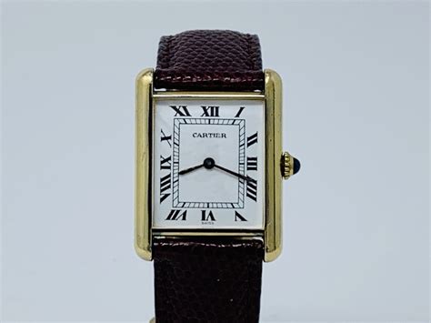 cartier watch 925 argent plaque g20m|cartier paris 925 argent plaque.